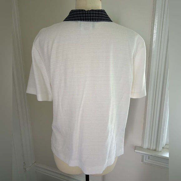 Vintage Plaid “Bowling Shirt” Blouse - Picture 3 of 6